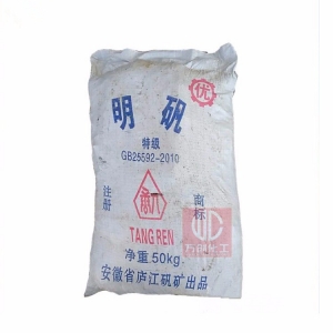明礬，工業(yè)明礬，KAl(SO?)?·12H?O