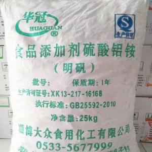 食品級(jí)明礬，KAl(SO?)?·12H?